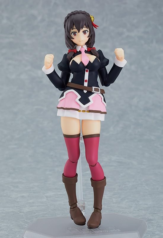 Figma požehnání této nádherné malované pohyblivé figurce Yunyun M06764 KonoSuba Boží svět! ABS&PVC bez vodního kamene