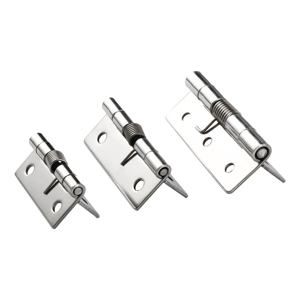 Hydraulic Buffer Door Hinge Rebound Spring Hinges Durable Self Closing Hinge  Hardware