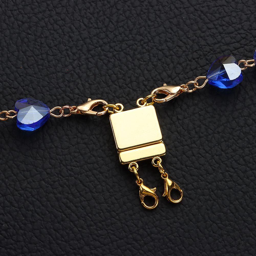 DIY Jewelry Gold Color Layering Magnetic Clasp Magnetic Connector Multi Strands Clasps for Layered Bracelet