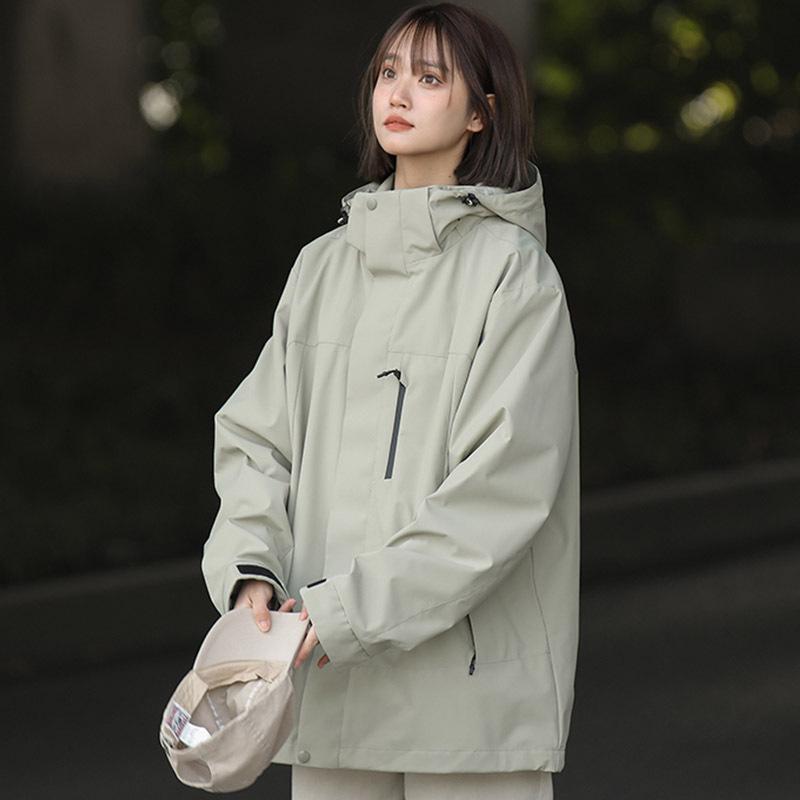 2024 Unisex Outdoor Windproof & Waterproof Jacket with Detachable Liner for Travel, Hiking, & Mountaineering