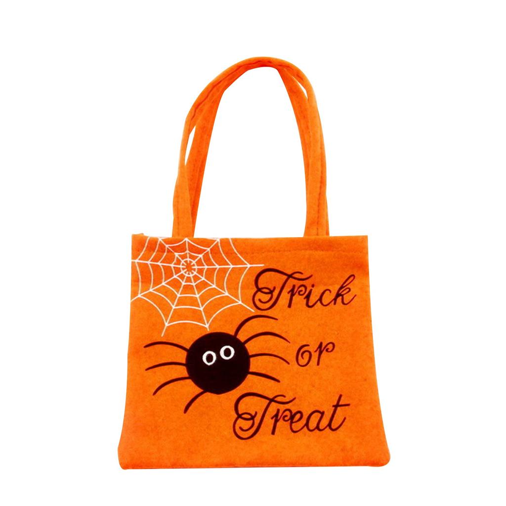 Halloween Hand Non Woven Bag Holiday Children Gift Candy Bag Halloween Prop Bag