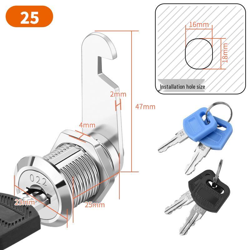 Mehrzweckschloss für Briefkasten, Schrank, Schublade und mehr