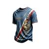 Men's Soccer Fan Support Short Sleeve Neck T-Shirt Lightweight Breathable