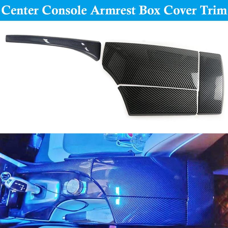 Decorație laterală pentru consolă pentru BMW Seria 5 E60 E61 2004-2010 Capac cutie cotieră consolă centrală