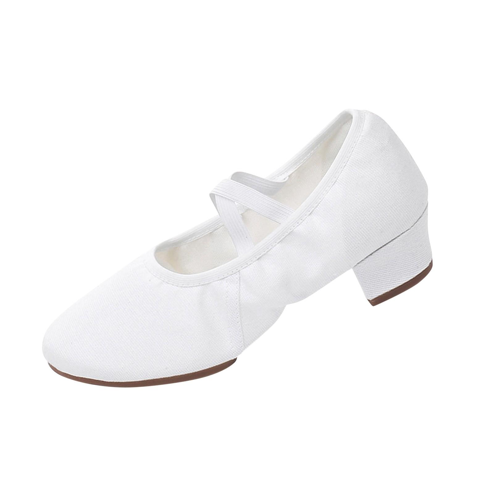 Women s Ballet Shoes Outdoor Wear Heel 3cm 38 белый 1690₽