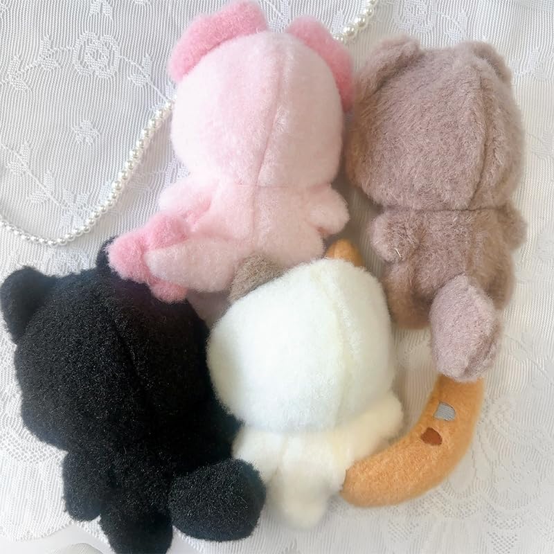 Fluffy Animal Kigurumi (10cm) White Plush Toy [Used]