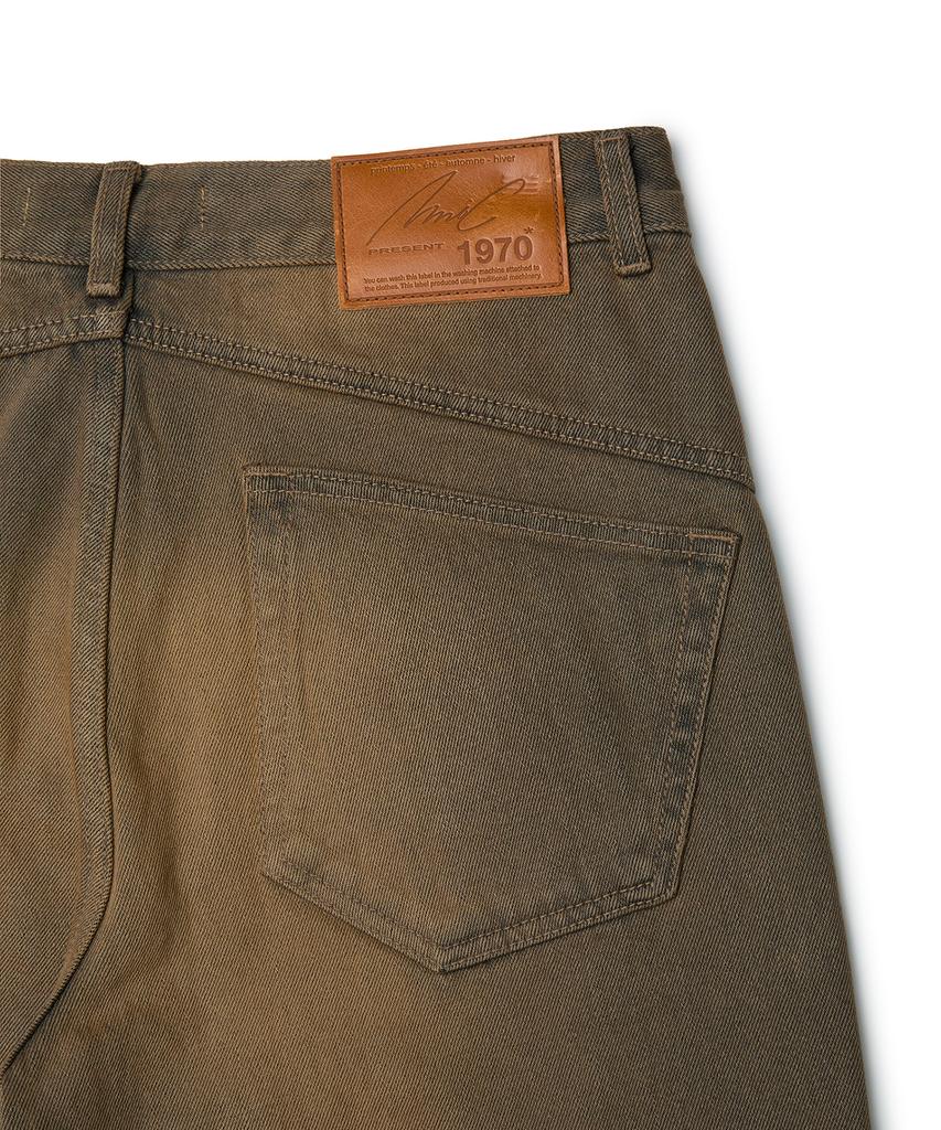 MMIC Rocker Flare Jeans (Brown)