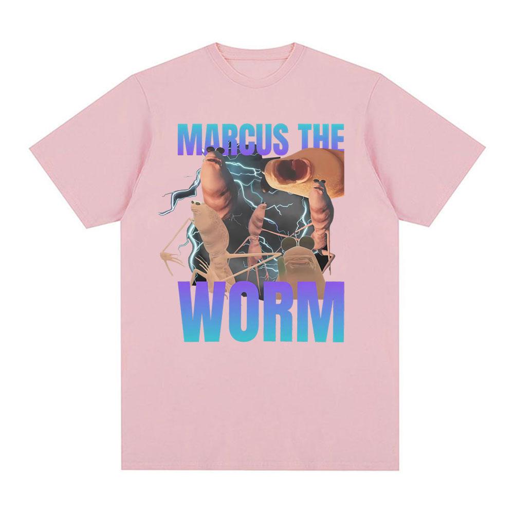 Funny Marcus The Worm Meme T Shirt Where Is Jimbo James? Graphic Tee Shirt Men's Women Vintage Casual Short Sleeve T-shirt