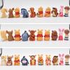 10pcs Winnie the Pooh Figures Set Micro Landscape Ornaments Office Home Decor