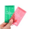 Vertical/Horizontal Laser Level Target Card Red/Green Line Beam Distance Plate Magnetic Inch/Cm Leveling Board Tool Accessories