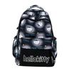 Schoolbag New Girls Cartoon HelloKitty Large Capacity Junior High School Elementary School Backpack Lightweight Burden Reduction Trend