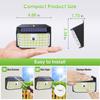 Solar Lights Outdoor,176 LED Super Bright Motion Sensor Lights Waterproof Security Light for Fence Yard Door Patio Garage Step