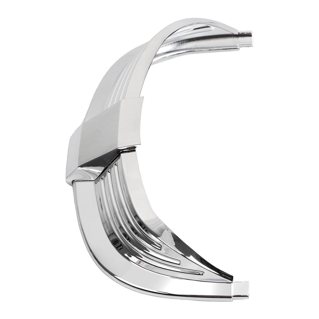 For Harley Heritage Classic FLHCS 114 FLHC 107 Deluxe FLDE 107 Motorcycle Front Fender Tip Trim Chrome