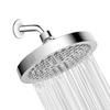 Best Sale Luxurious Modern Chrome Plated Adjustable High Pressure Water Saving Eco-Friendly Black Wall Mounted Rain Shower Head