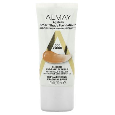 Base Ageless Smart Shade, 500 Golden, 1 fl oz (30 ml)