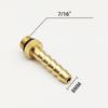 Practical Valve Adapter Multi-purpose Camping Stove Hose Adapter Tube Hose Adaptor  Cooking