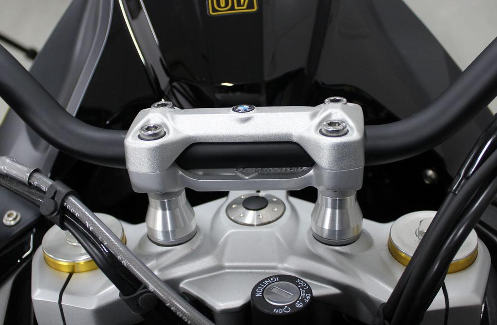 Kijima BM-04010 BMW G310GS/R ('17-) Motorcycle Parts Handle Up Collar, 1.0 inches (25 mm) Up, Left and Right Set