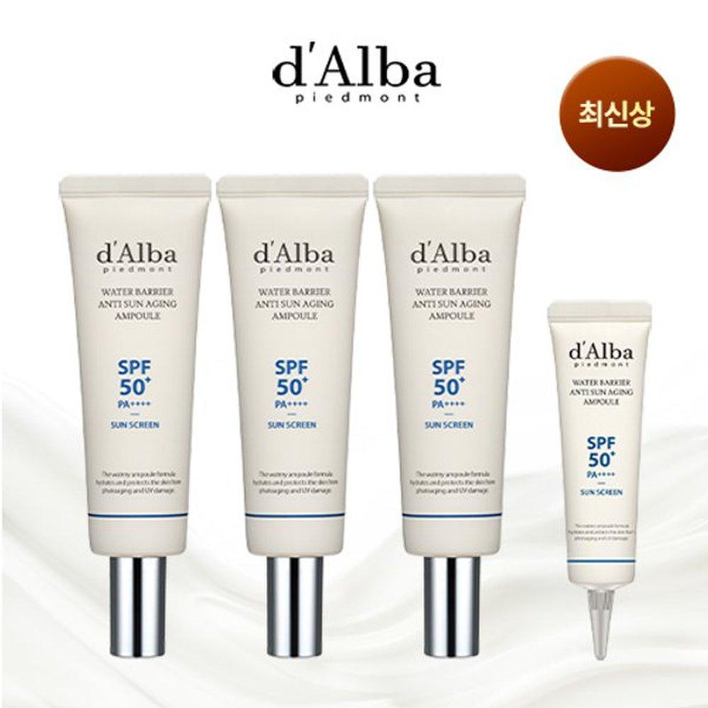 

d Alba Water Barrier Anti-Sun Aging Ampoule 50ml x 3 + 7ml x 1