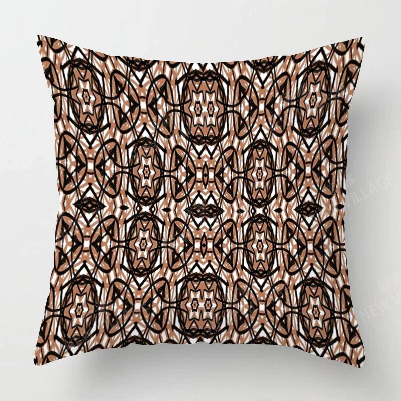 Fall Home Decor Autumn Living Room Throw Pillow Cover Sofa Boho Cushion Cover Mandala