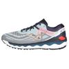 Chaussures de course sur route Wave Sky 4 Unisexes en Mesh Respirant Amorties Gris Bleu J1GC200242