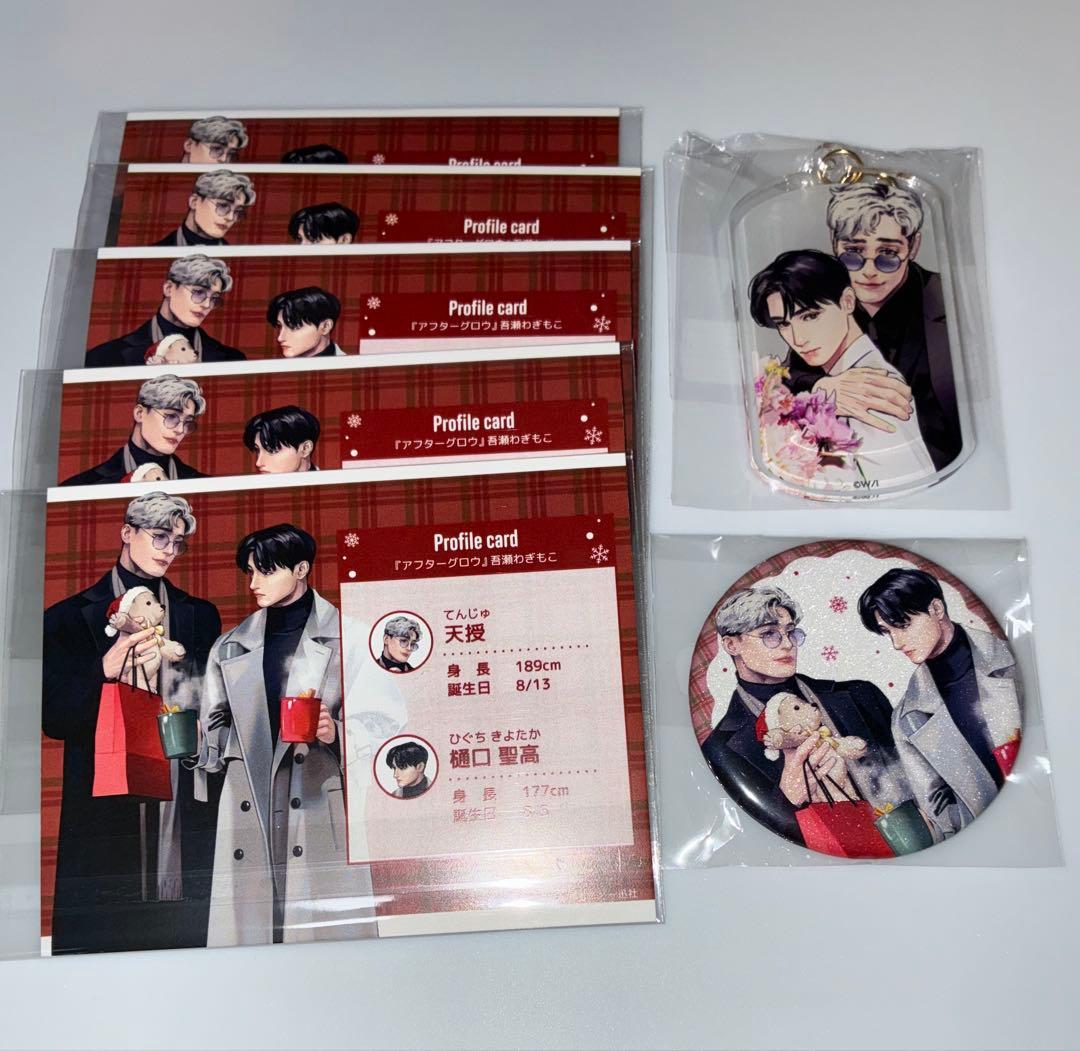 

[USED] Wagimoko Agose Gateau Exhibition 2026 Acrylic Keychain, Can Badge, Bonus Item