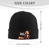 Punch Monkey 4 Mützen Bonnets Unisex Erwachsene Street Gym Strickmütze Herbst Design Kopfbedeckungen Kappen