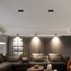 Takspotlight LED 7W 9W 12W Overflatemontert Antirefleks Vanlig aluminiumslysarmatur Downlight 85-265V