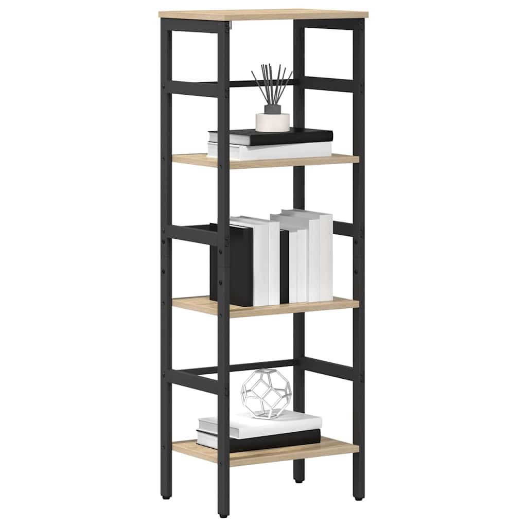 Bookshelf Sonoma Oak 40 X 29.5 X 115 Cm Particleboard