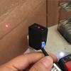 Square Laser Diffuse Reflection Photoelectric Switch Infrared Sensing Distance 200-300MM PNP Visible Light Normally Open