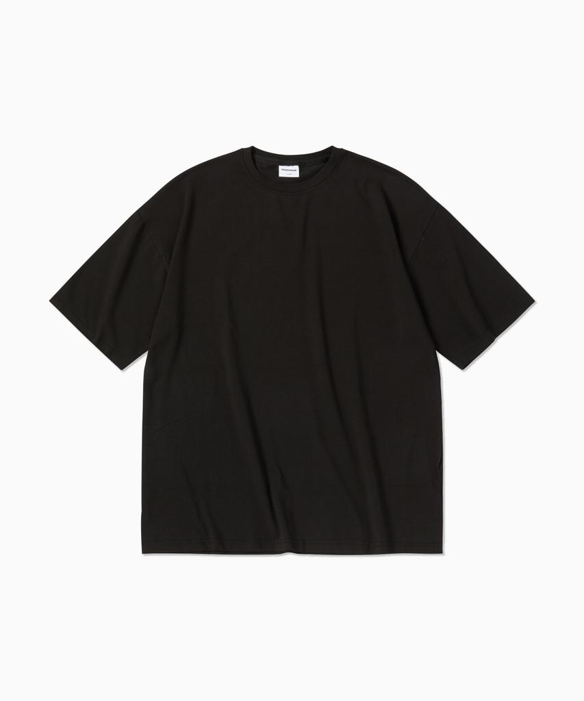 HUGVONE Plain Oversized Short Sleeve 2 Colors