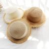 Sun Hat Women's Summer Hat Sun Protection Straw Hat Woven Korean Version Vacation Seaside Outdoor Beach Hat Fried Street Sun Hat
