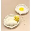 Ceramic Egg Soap Dish Holder Drain Portable Home Bathroom El Soap Box Tray Bathroom Accessories Crafts Gift