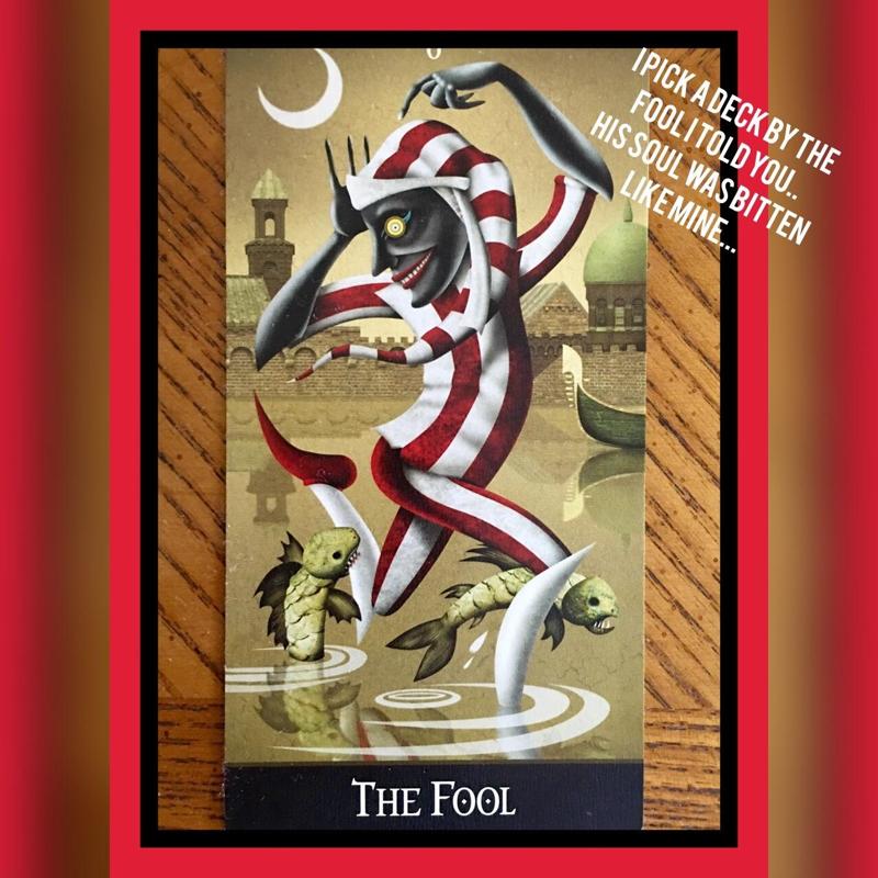 Deviant Moon Tarot Borderless Edition-Karten Tarot-Kartenspiele