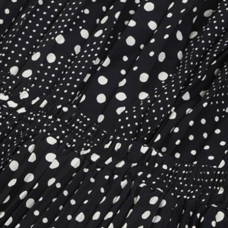  She S miSS  Dot Banding Pleated Long Skirt  Price  138 000 Won 