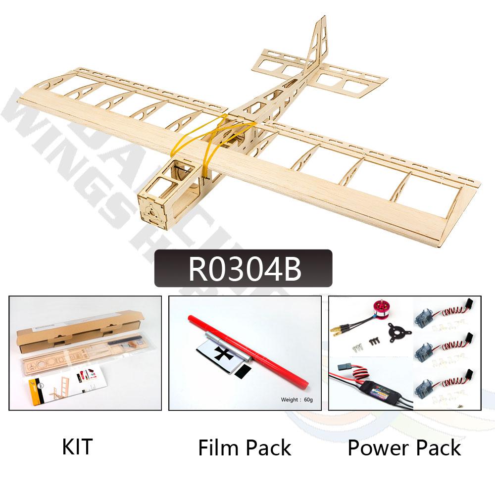 Real hawk Scale RC Balsawood Airplane Laser-cutting mini STICK 580mm Balsa Kit DIY Building Wood model