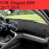 FOR  Peugeot 4008 2017- Car Dash Mat Dashmat Dashboard Mat Cover Sun Shade Dash Board Cover Carpet  Accessories