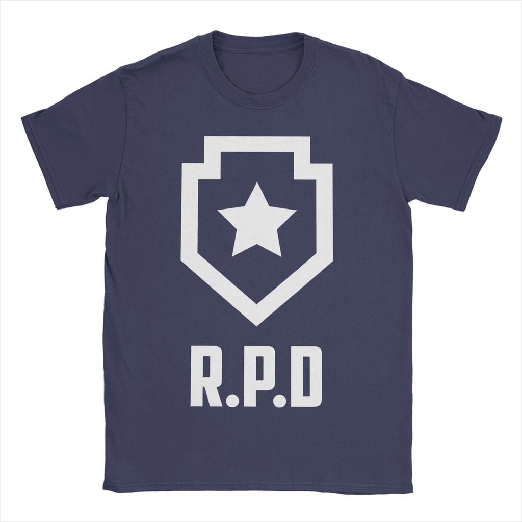 STARS Raccoon Police DepartUnisext T Shirts Unisex WoUnisex Pure Cotton Vintage TShirts Round Collar Tee Shirt Clothing Big Size