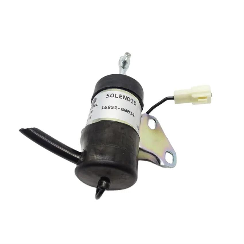 16851-60014 Magnetventil 12V 6670776 Für Kubota Motoren Denso 052600-4531 16851-60010 16851-60011 16851-60012 16851-60013