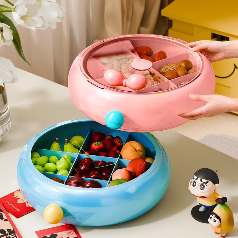 Dopamine-Inspired Divided Donut Snack Box