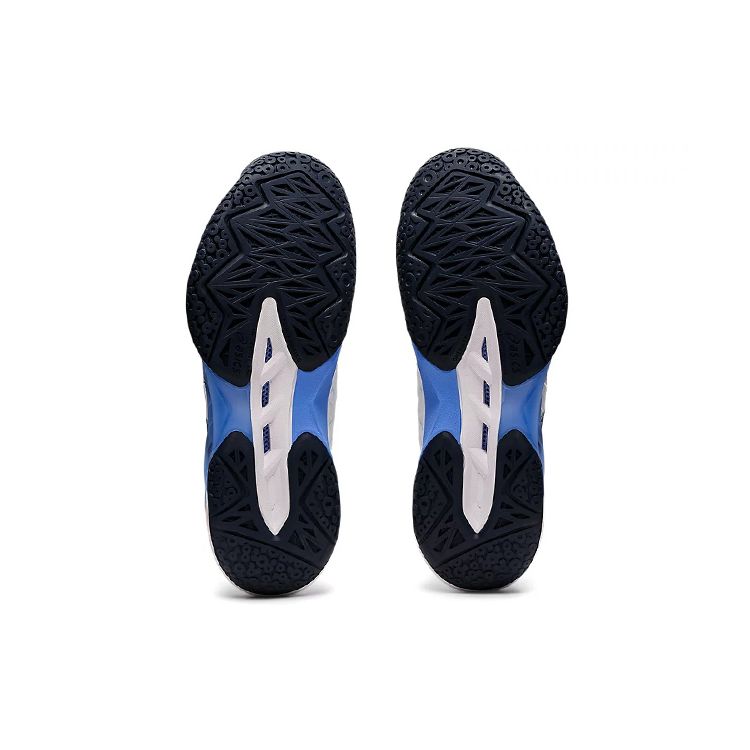 Asics Blast FF 2 Minimalist Comfortable Low-Top Badminton Shoes Women Shoes White Blue 1072A046-103