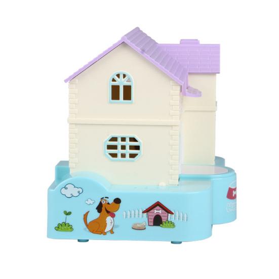 Cute House Dog Stealing Coin Money Saving Box Electric Piggy Bank Toy Kids Gift