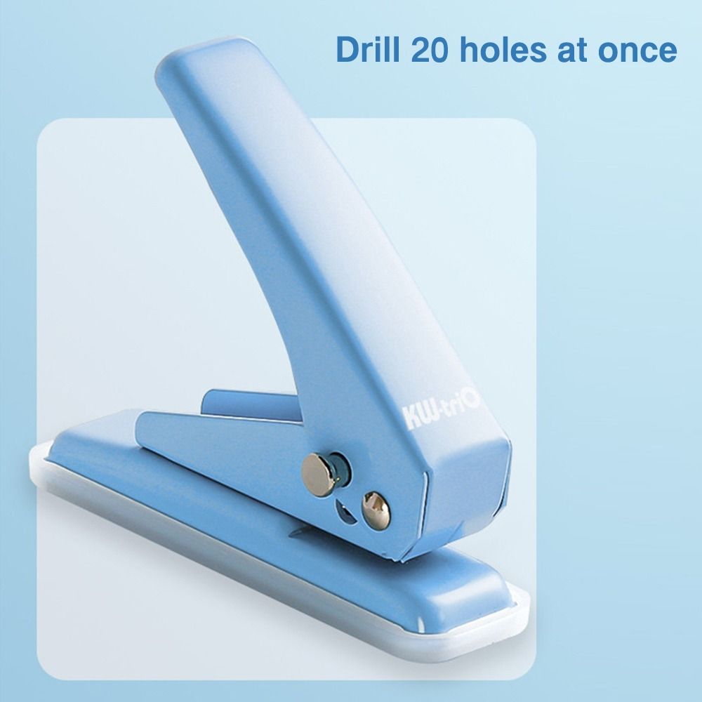 DIY Round Hole Puncher Single Hole Disc Ring Binding Cutter Creative Hole Puncher  Stationery