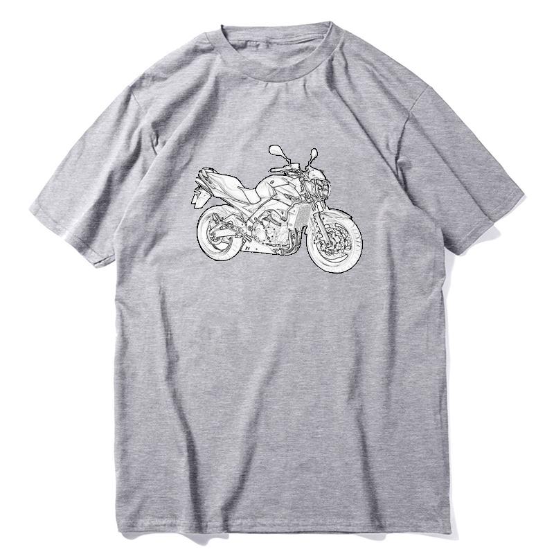 Unisex Hip Hop Tee Shirt New 2024 Summer GSXS1000 Bj Street Motorcycle GSX S1000 Slim