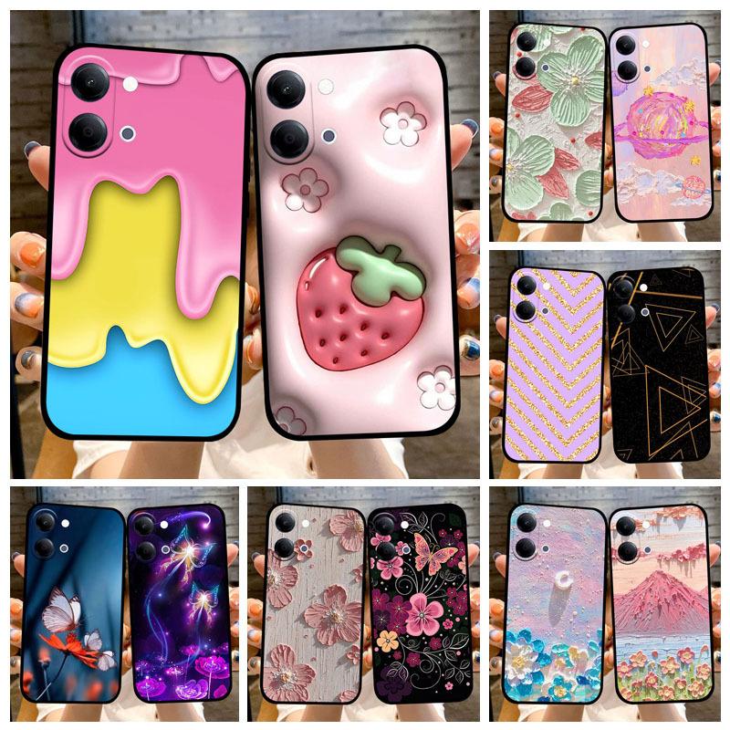 Case For Vivo Y21 4G 2026 Shockproof Bumper Soft Silicone Phone Fundas For VIVO Y05 Y11D 4G Anti-falling Protective Back Cover