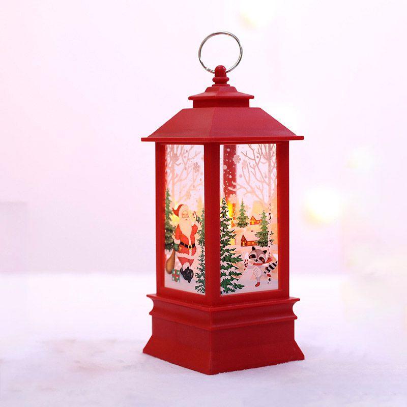 Enchanting Santa Claus Home Decor Led Light Lamp For Festive Christmas Celebrations