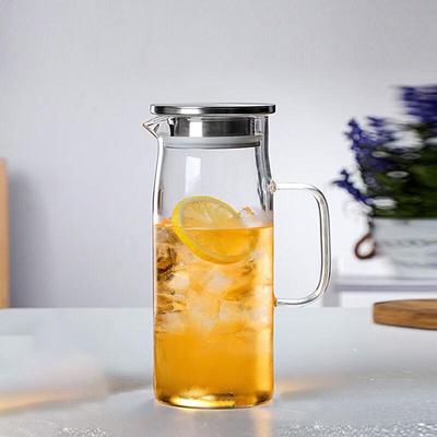 ZISIZ Glass Cold Water Pitcher