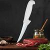 1/4 professional boning knife, sharp kitchen peeling and cutting knife butcher's knife for slaughtering pig bones, meat and fish