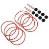 Coffee Machine Silicone Seal O Ring Kit Fit for JURA J5 J7 J9 Heat Proof Elastic Coffee Machine Insulated Gasket Washer