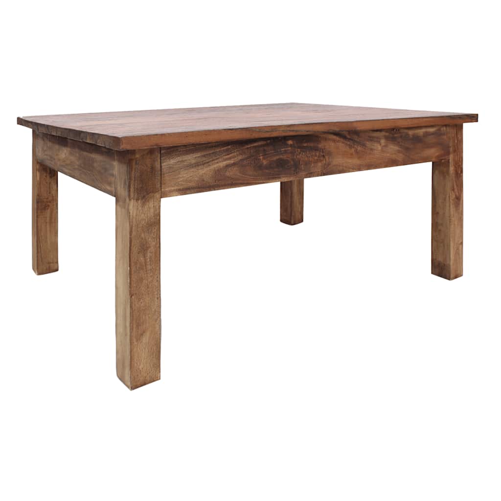 Coffee Table Solid Mahogany Wood 96 x 73 x 45 cm