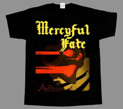 Mercyful Fate Melissa 83 Μαύρο Μπλουζάκι Κοντομάνικο Μακρυμάνικο Unisex